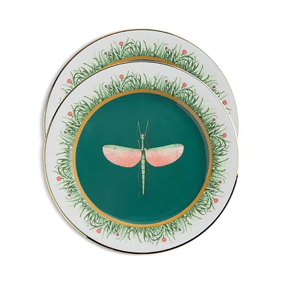 La Doublej Libellula Dessert Plates, Set Of 2
