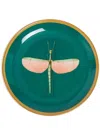 La Doublej Libellula Mini Plate In Green
