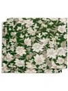 La Doublej Lilium Avorio-print Table Mats (set Of 2) In Green