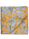 La Doublej Lilium Zafferano-print Tablecloth (180x280cm) In Orange