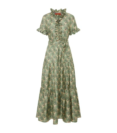 La Doublej Long And Sassy Dress In Green