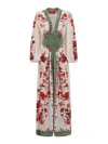 La Doublej Long Camerino Dress In Neutral