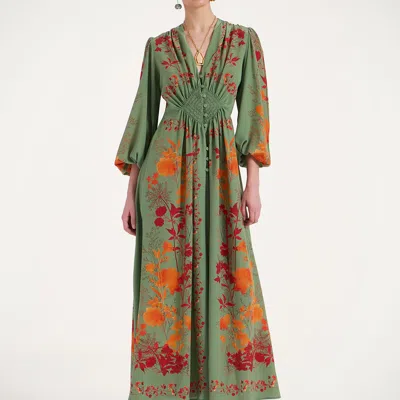 LA DOUBLEJ LONG CAMERINO DRESS