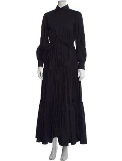 Pre-owned La Doublej Long Dress In Black