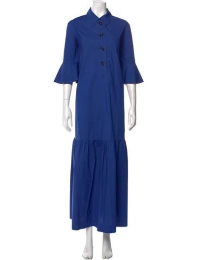 Pre-owned La Doublej Long Dress In Blue