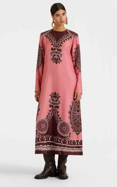 LA DOUBLEJ LA DOUBLEJ LONG SLEEVE SWING DRESS