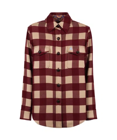 La Doublej Long-sleeved Shirt In Brown