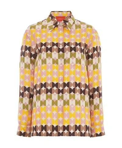La Doublej Long-sleeved Shirt In Multicolor