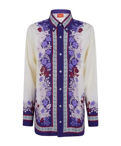 La Doublej Long-sleeved Shirt In White