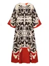 La Doublej La Double J Sorella Printed Silk-twill Maxi Dress In Multi