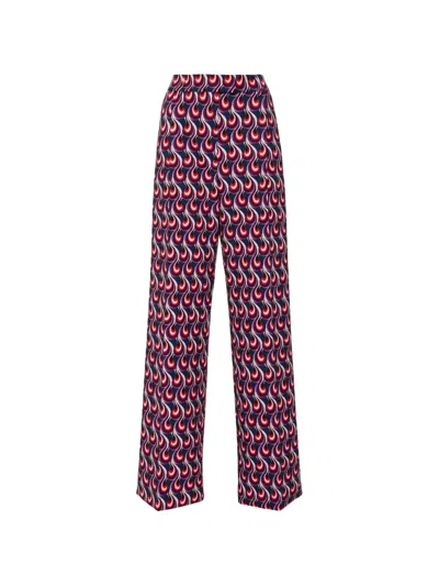 La Doublej Loose Pants In Pink