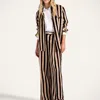 La Doublej Loose Pants In Brown