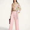 La Doublej Loose Pants In Pink