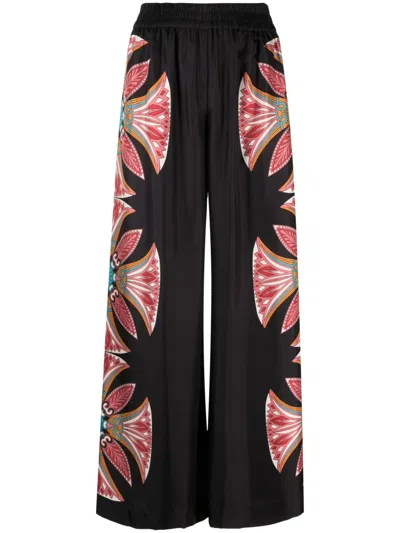 La Doublej Palazzo Pants In Lotus