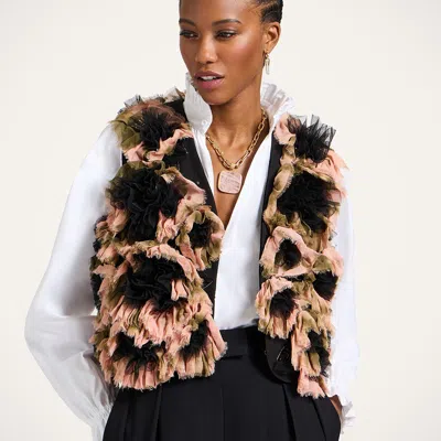 La Doublej Lou Vest In Black