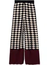 La Doublej Lounge Wool Wide-leg Pants In Black
