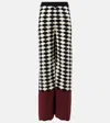 La Doublej Lounge Wool Wide-leg Pants In Multicoloured