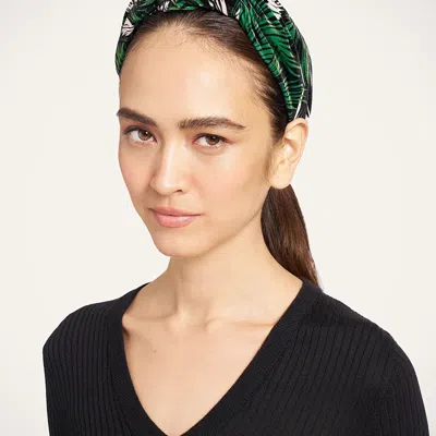 La Doublej Love Knot Headband In Multi