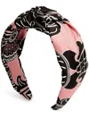 LA DOUBLEJ LOVE KNOT SILK HEADBAND