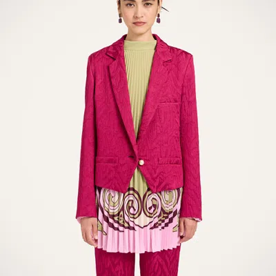 La Doublej Luckycharm Jacket In Pink