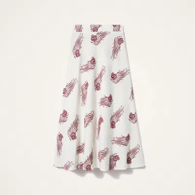 La Doublej Lungomare Skirt In White