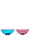 La Doublej Luxury Nut Bowl (set Of Two) In Blau