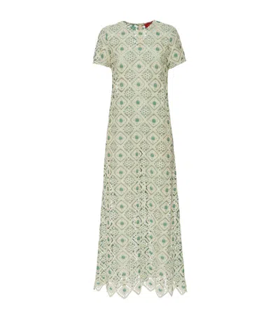 LA DOUBLEJ LA DOUBLEJ MACRAMÉ SWING DRESS