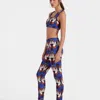 La Doublej Magica Leggings In Ali Micro Chocolate