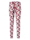 La Doublej Magica Leggings In Red