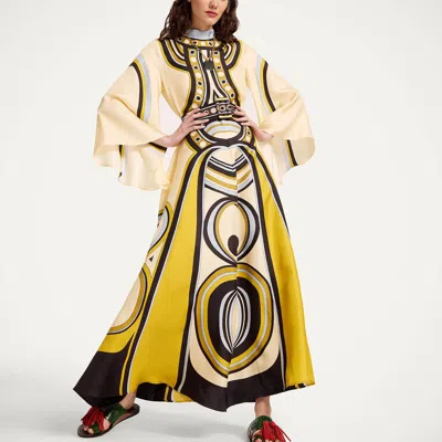 La Doublej Magnifico Dress In Multi