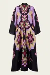 La Doublej Palazzo Print Magnifico Maxi Dress In Multi