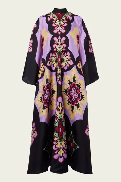 La Doublej Magnifico Dress In Palazzo Placée Lilac