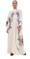 La Doublej Magnifico Maxi Dress In Iris Placee
