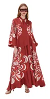 La Doublej Magnifico Dress In Red