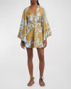 La Doublej Mini Magnifico Dress In Light Blue