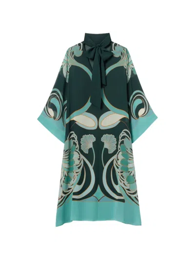 La Doublej Magnifico Midi Dress In Green