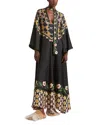 La Doublej Magnifico Silk Dress In Dazed Plac