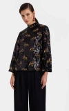La Doublej Make An Exit Top In Black