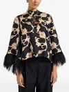 La Doublej Make An Exit Top In Black