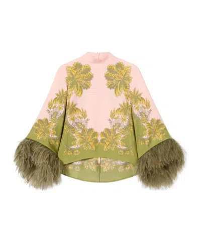 La Doublej Make An Exit Top In Brown
