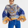 La Doublej Make An Exit Top In Portal Placée Light Blue