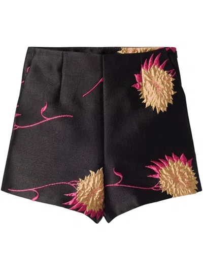 La Doublej Margarita Shorts In Black