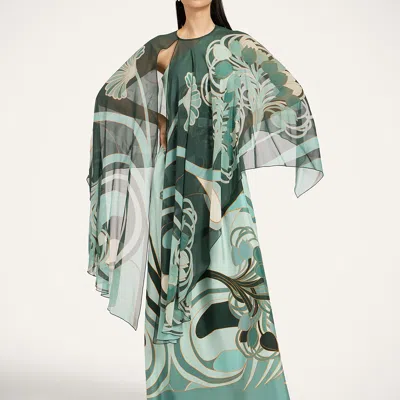 La Doublej Maria Cape In Multi