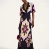 La Doublej La Double J Floral Patterned Dress In Multi