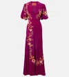 La Doublej Marlene Dress Embroidered Solid