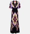 La Doublej La Double J Floral Patterned Dress In Multi