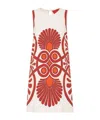 La Doublej Medallion Geometric-print Dress In Multi