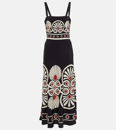 La Doublej La Double J Woman Maxi Dress Black Size L Silk