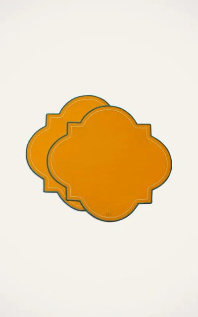 La Doublej Medallion Placemats Set Of 2