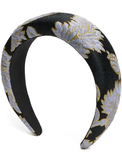 La Doublej Medici Headband In Black